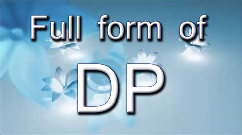 what is dp in image
