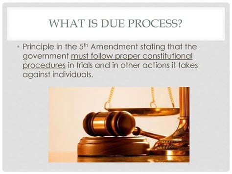 what is due process and why is it important