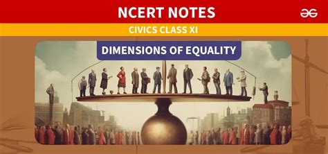 what is economic equality class 11 notes