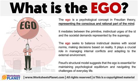 what is ego in urdu with example