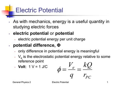 what is electrostatic potential energy definition