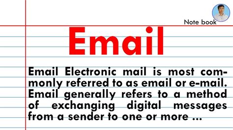 what is email and explain