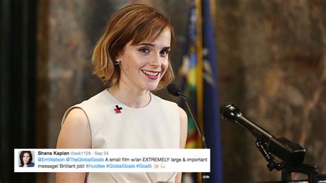 what is emma watson an activist for
