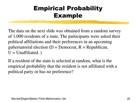 what is empirical probability example