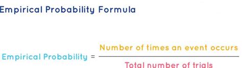what is empirical probability quizlet
