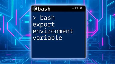 what is environment variable in bash