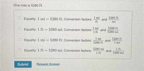what is equal to 5280 ft