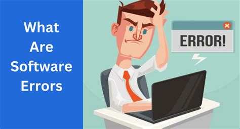 what is errors in software testing