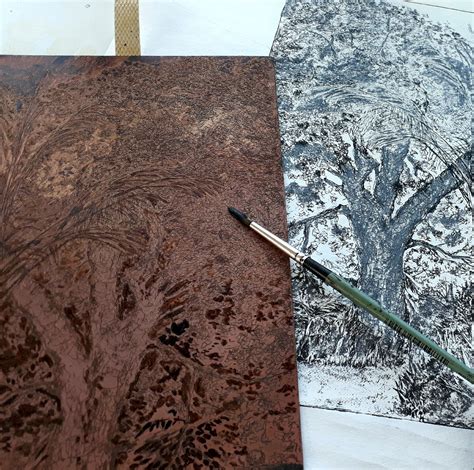 what is etching technique in art