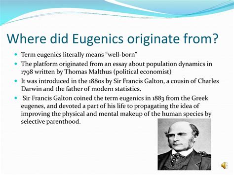 what is eugenics definition