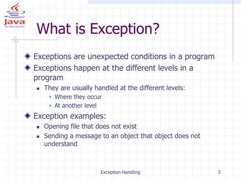 What Is Exception Means