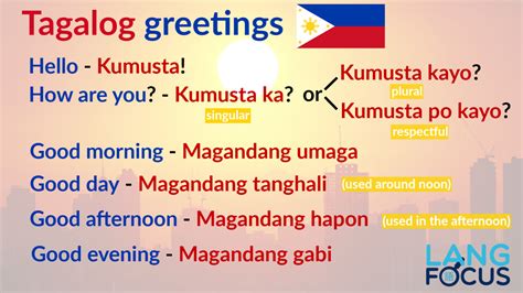 what is existing in tagalog sentence example