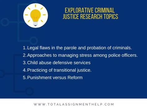 what is exploratory research in criminal justice