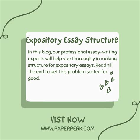 what is expository structure