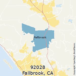 What Is Fallbrook Ca Zip Code
