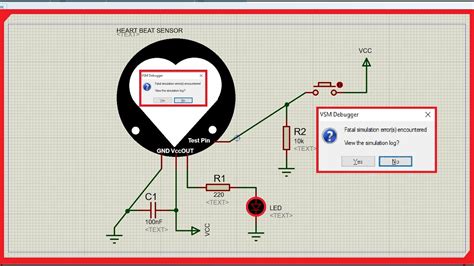 What Is Fatal Simulation Error In Proteus