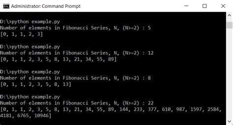 what is fibonacci series in python using for loop