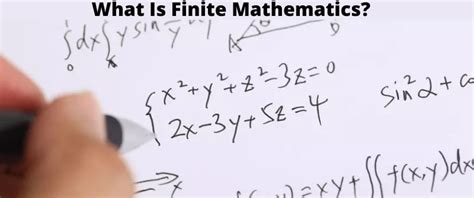 what is finite mathematics used for
