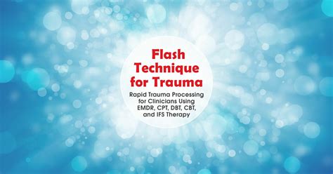 What Is Flash Technique In Emdr