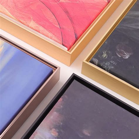 what is floating canvas frame
