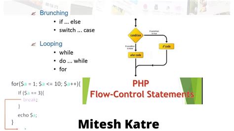 what is flow control statement in php