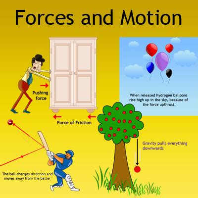 what is force and motion in physics