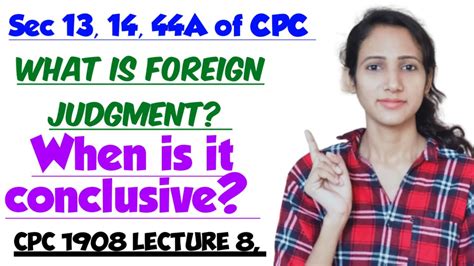 what is foreign judgments in cpc
