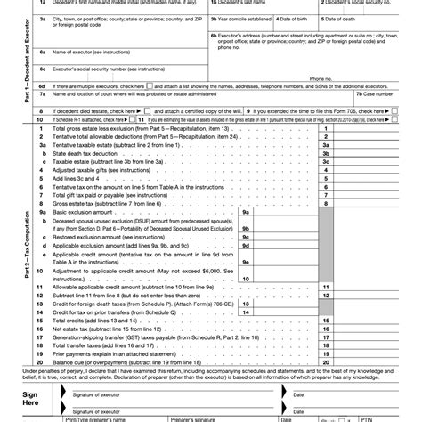 what is form 706