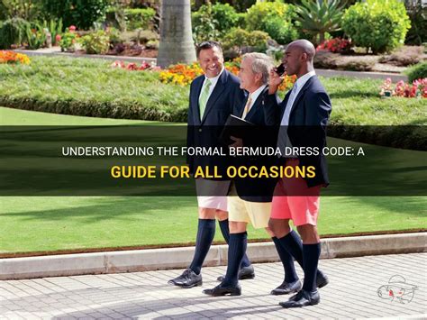 what is formal bermuda dress code