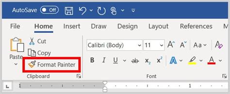 what is format painter in microsoft word