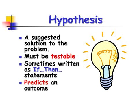 what is formulating hypothesis in scientific method