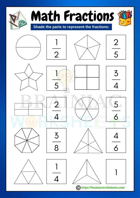 what is fraction in maths for class 4 with examples