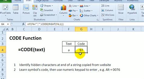 what is function code in excel
