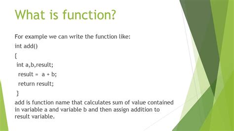 what is function in java with example