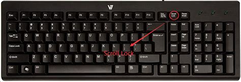 what is function of scroll lock