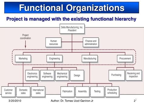 what is functional structure in management