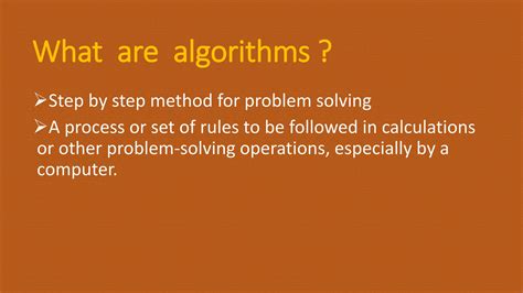 what is fundamental algorithm