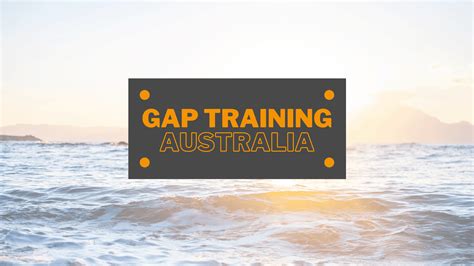 what is gap training