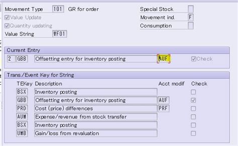 what is general modification in obyc sap