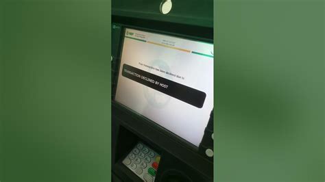 what is general processing error in nbp atm