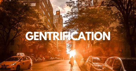 what is gentrification simple definition