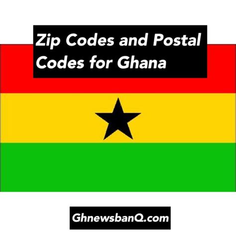 what is ghana zip code