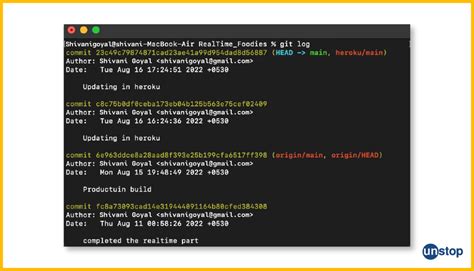 What Is Git Log