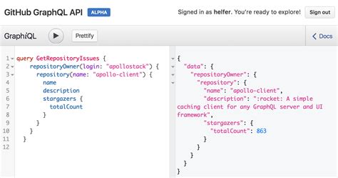 what is github graphql api