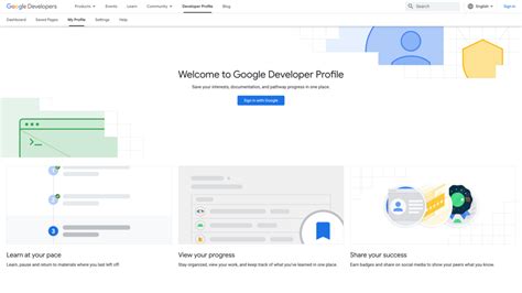What Is Google Developer Profile