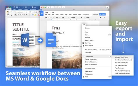 what is google docs for apple