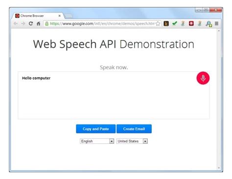 what is google web speech api