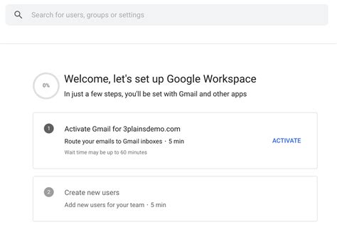 what is google workspace setup tool