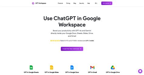 what is gpt workspace