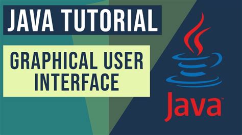 what is graphical user interface in java